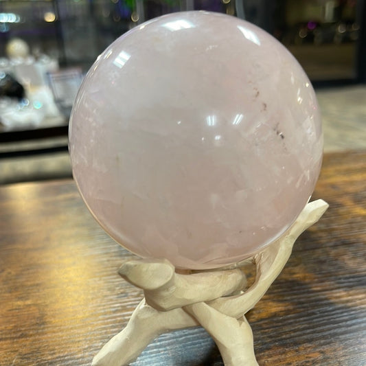 Rose Quartz Medium Large Sphere