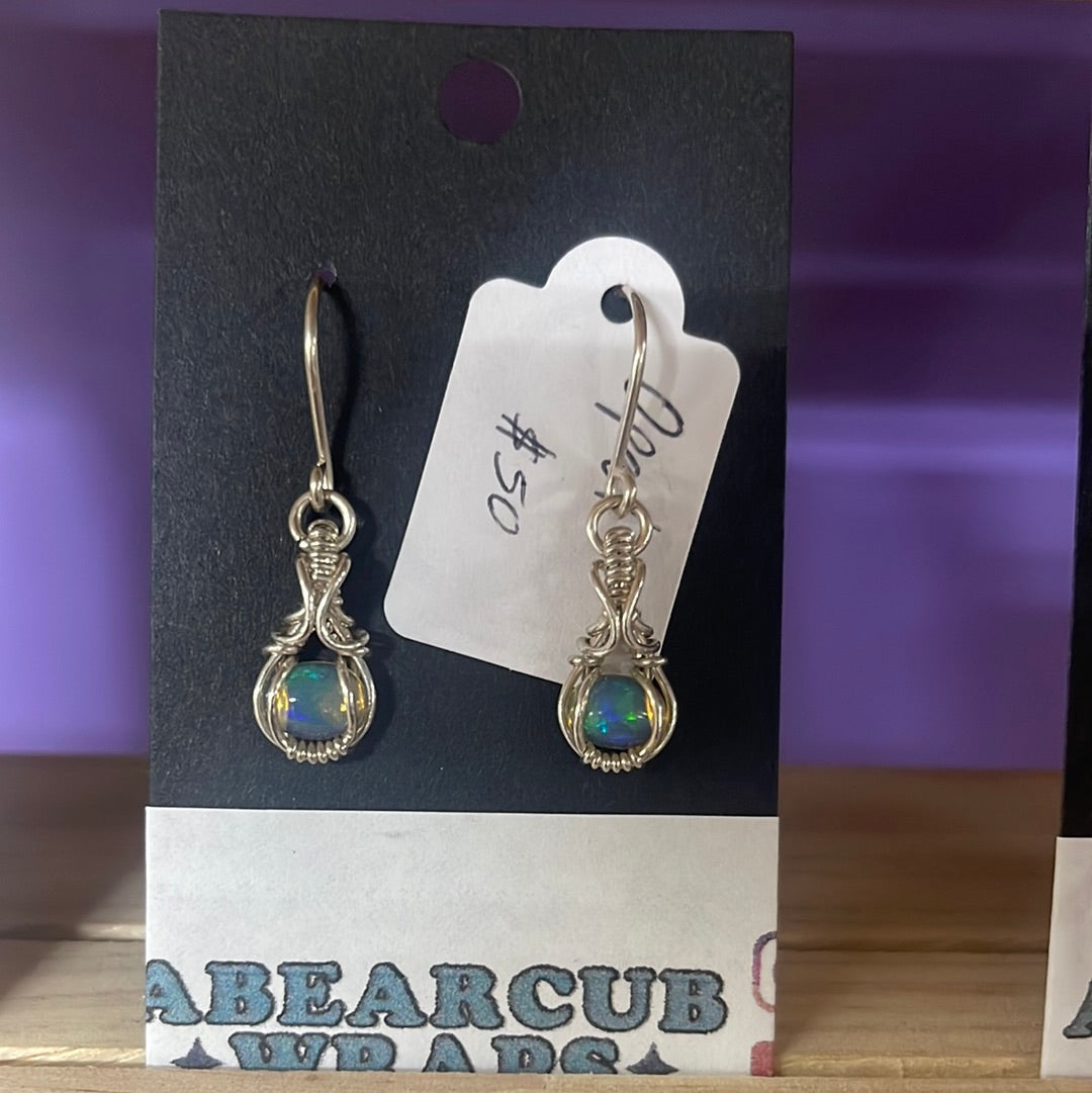 @abearcups Opal Earrings