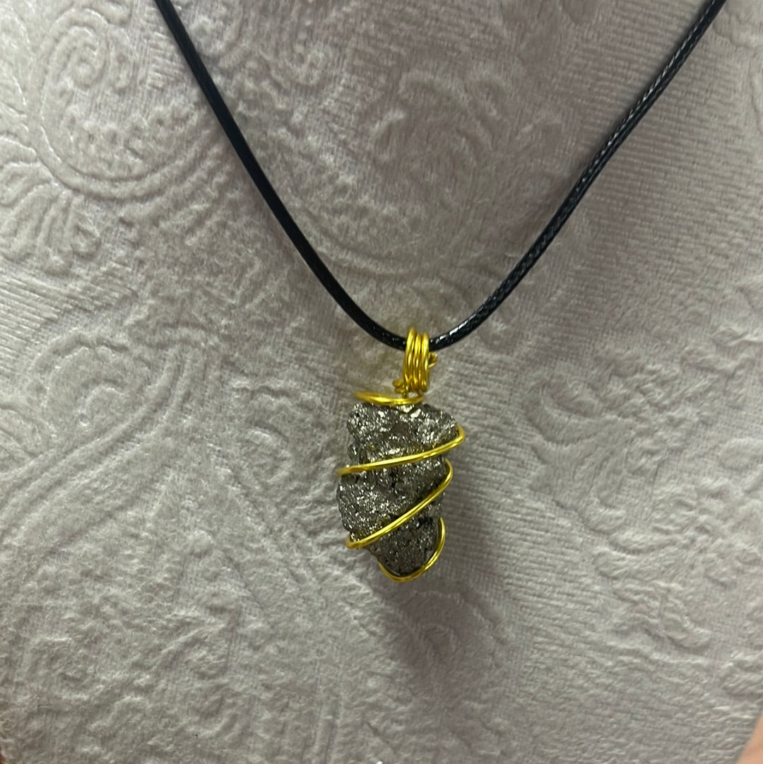 Wire Wrapped Pyrite