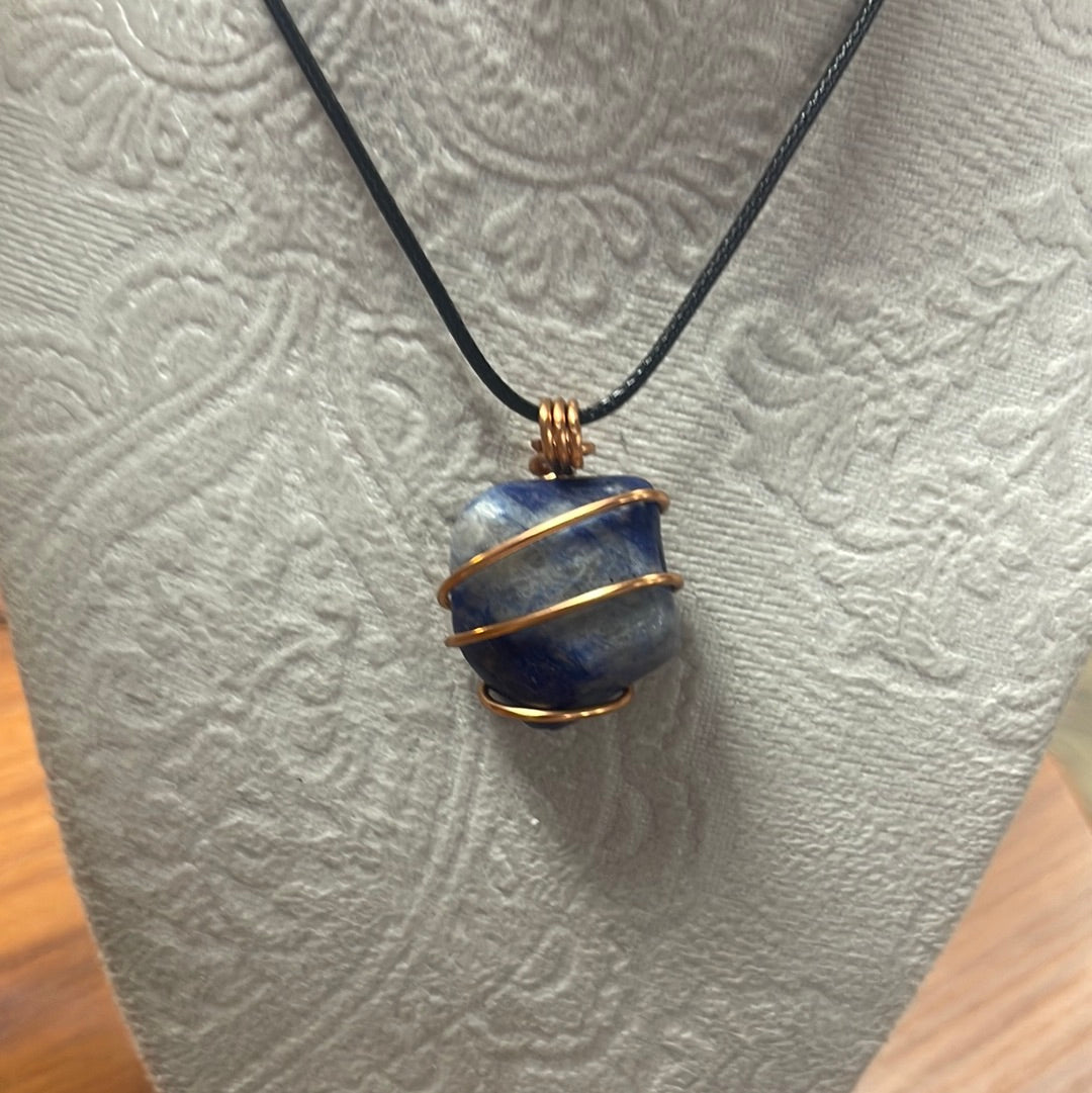 Wire Wrapped Sodalite
