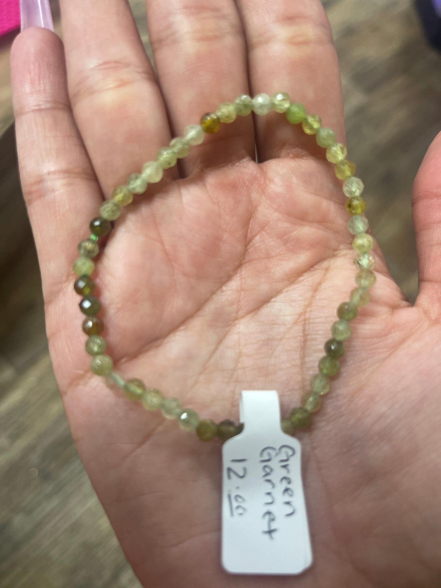 Green Garnet Bracelet @PerEternity