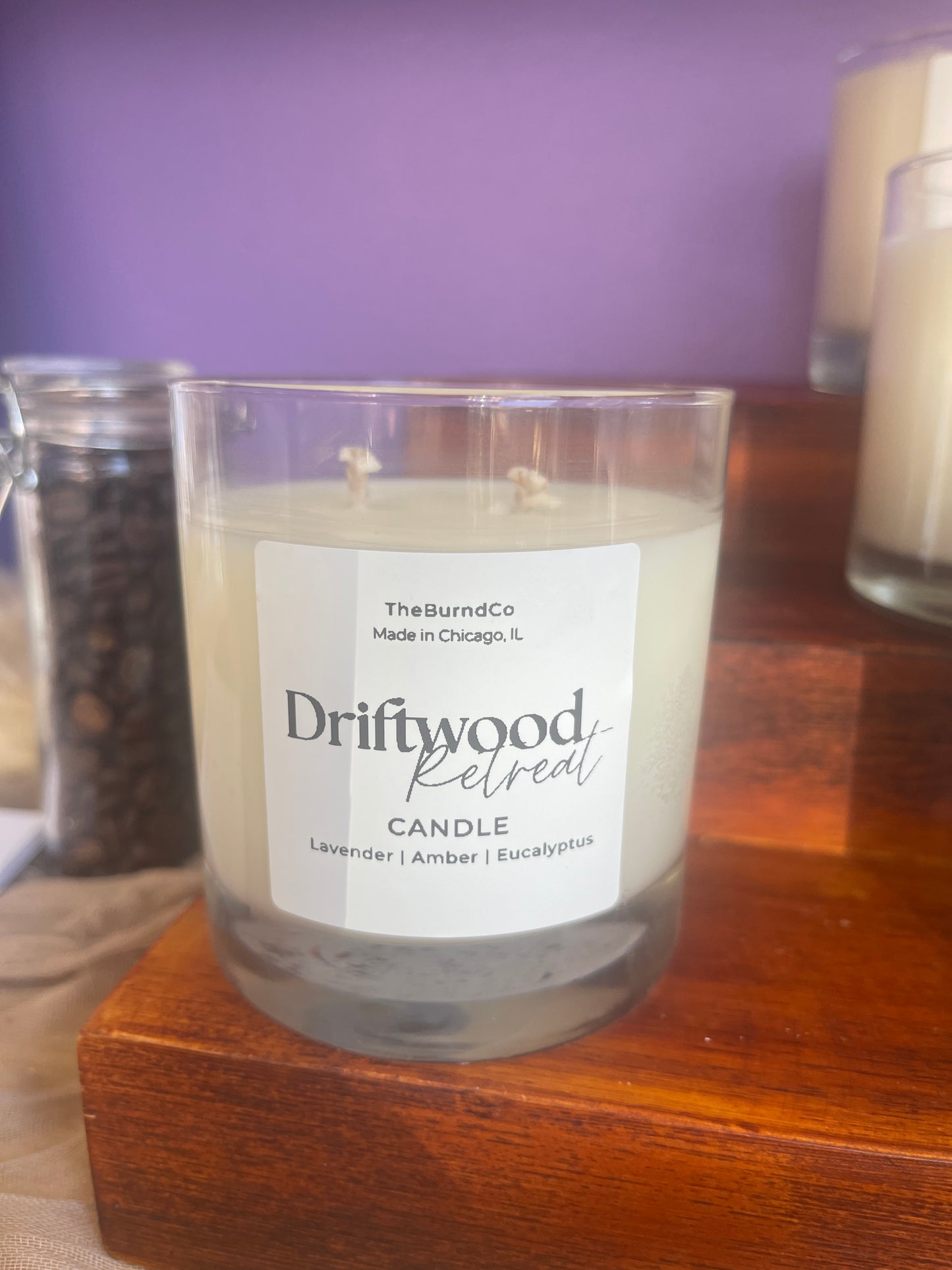 @theburndco Driftwood Retreat Candle