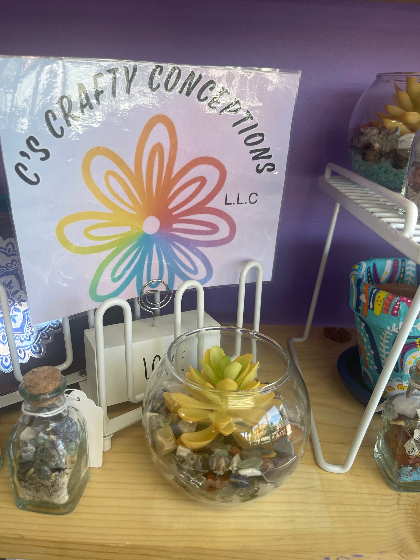 @C'sCraftyConceptions Crystal Bowl