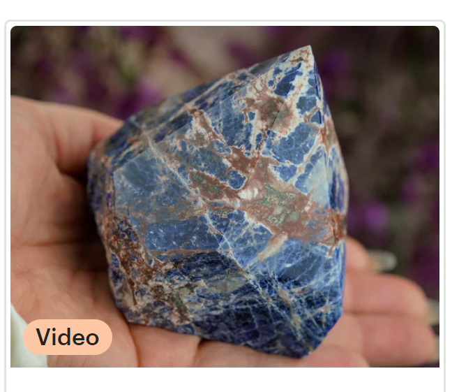 Sodalite point