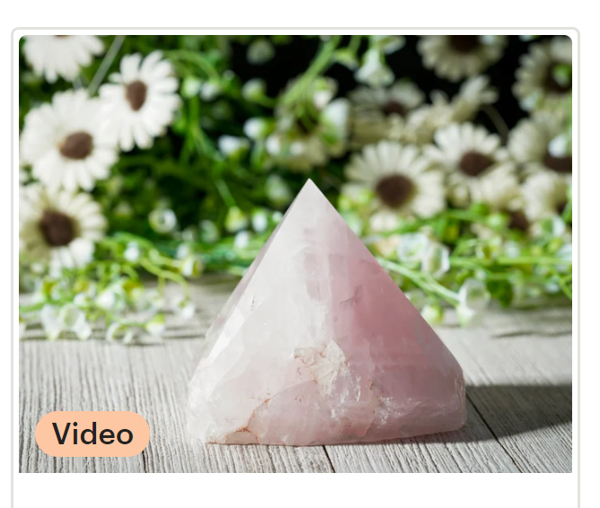 Rose quartz Point