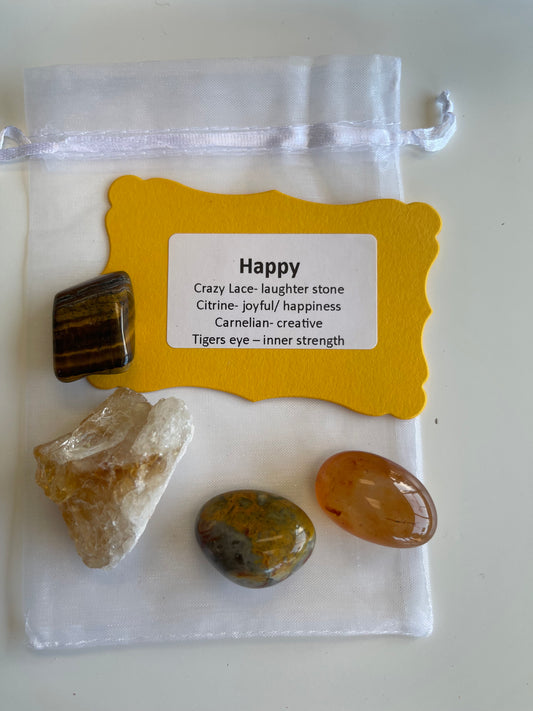 Happy Intention Crystal Set
