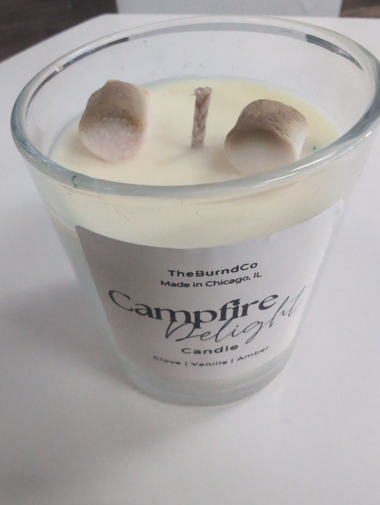 @theburndco Campfire Delight small candle