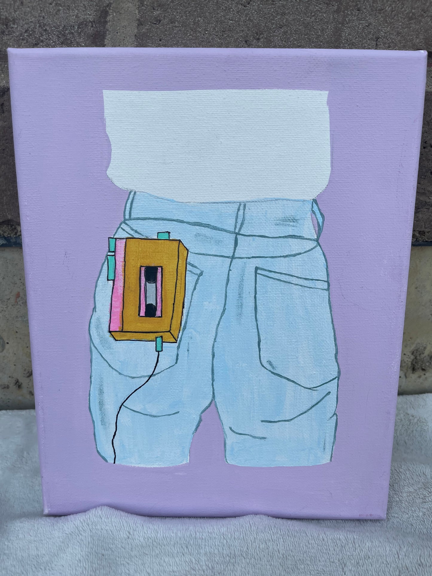 Cassette Player 90s Theme by em_gem_canvases