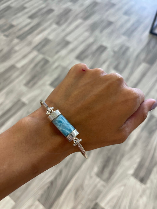 Larimar Bracelet Silver