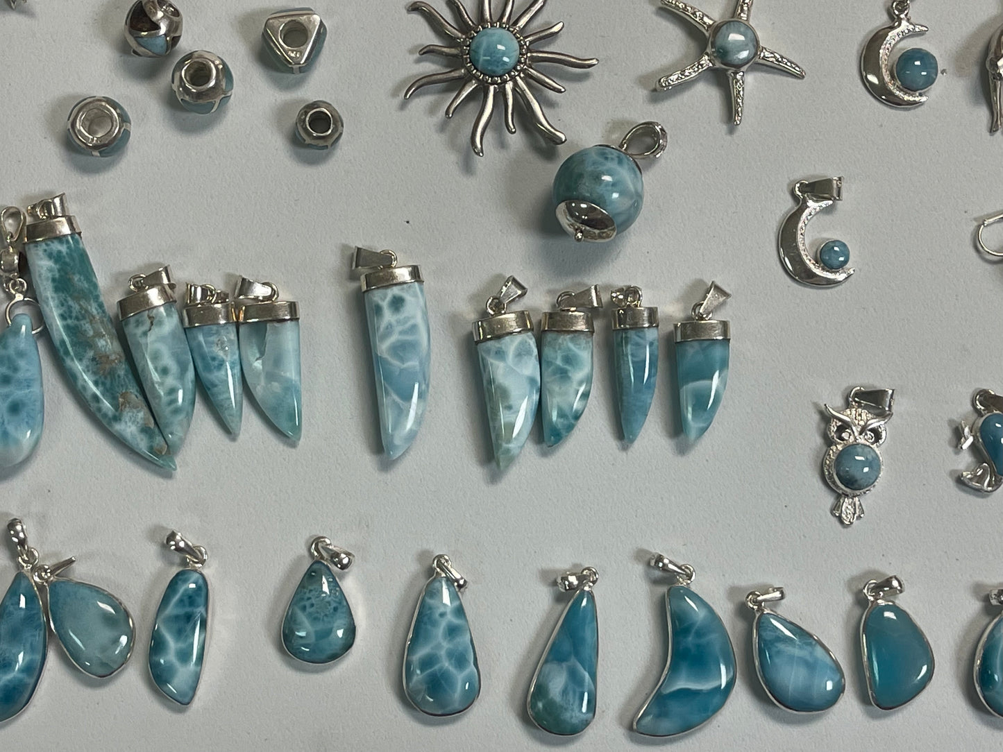 Larimar Silver sold by the gram (must order 4 grams or more)